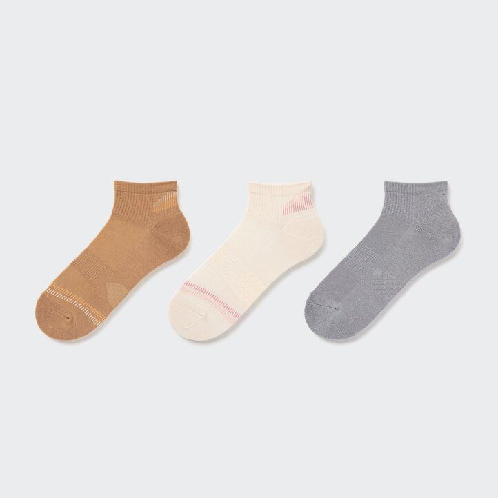 calzini bianchi uniqlo sports da donna tre paia