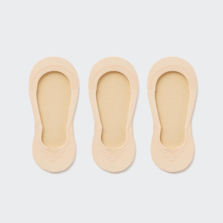 calzini uniqlo sheer invisible fantasmini da donna tre paia