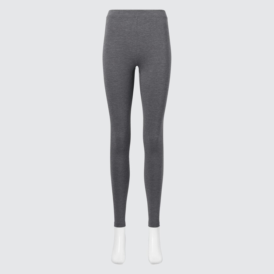 calzini termici uniqlo heattech extra warm cotton da donna grigio scuro