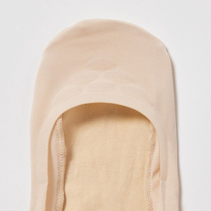 calzini uniqlo sheer no show neri tre paia da donna