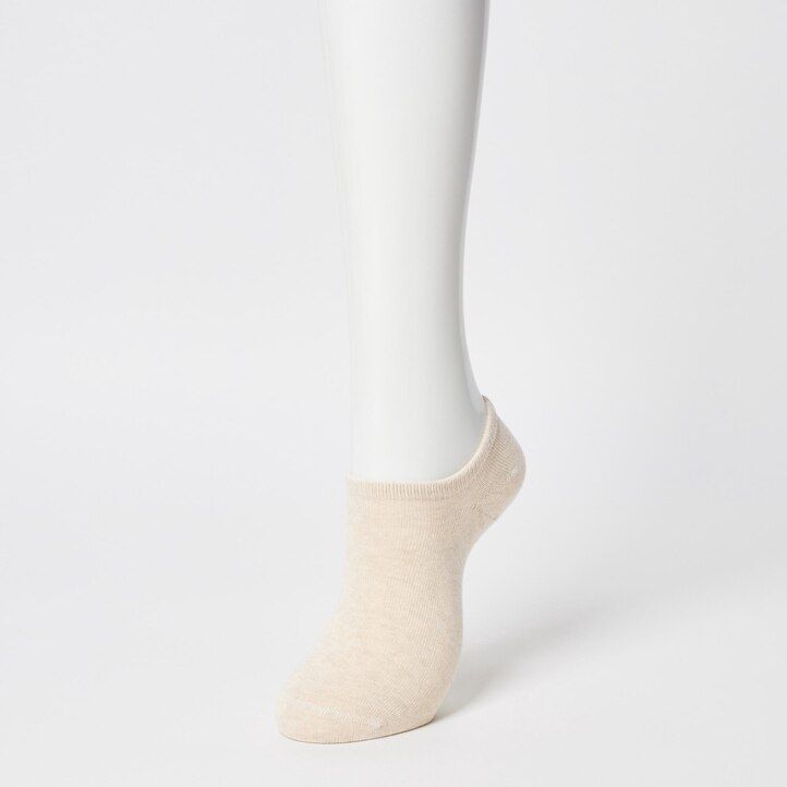 calzini corti uniqlo da donna tre paia blu