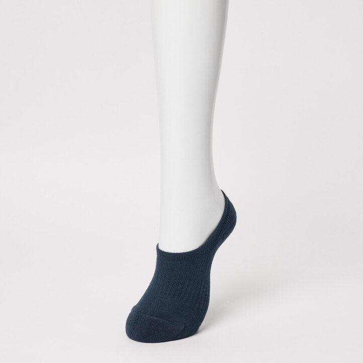 calzini invisibili uniqlo sports verdi tre paia da donna