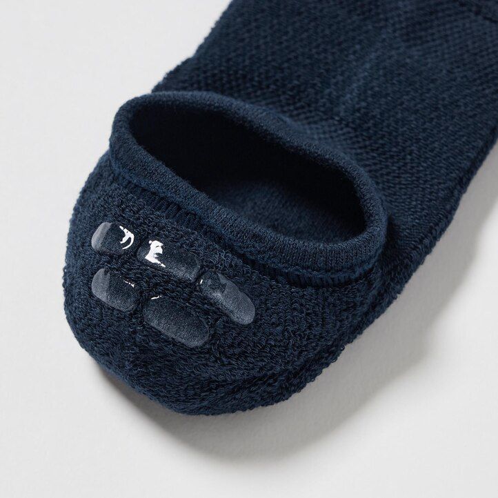 calzini invisibili uniqlo sports verdi tre paia da donna