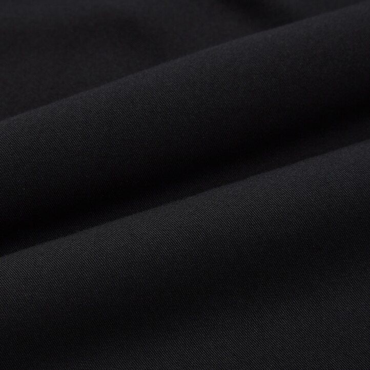 blusa con maniche in rayon uniqlo da donna nera