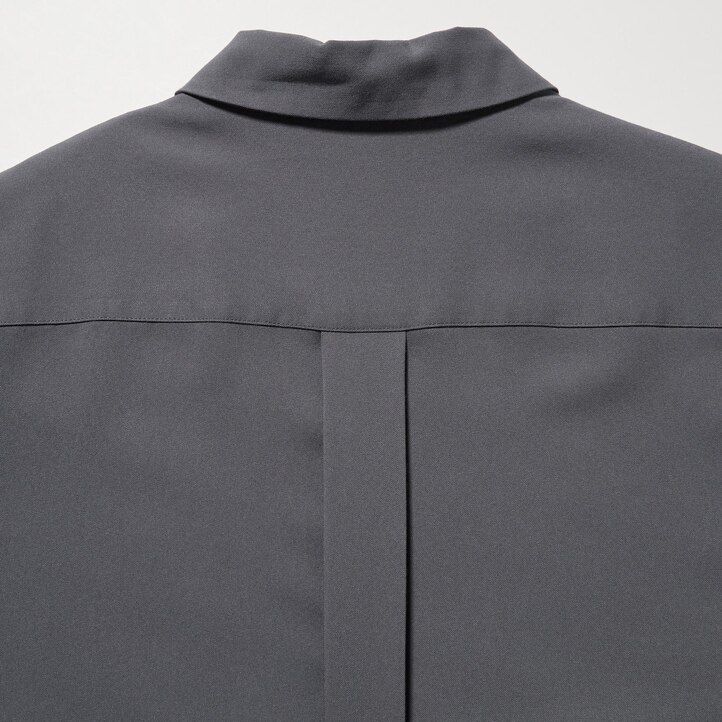 blusa nera con maniche in rayon uniqlo da donna