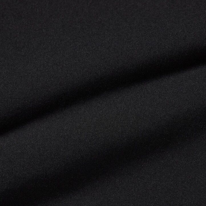 blusa nera con maniche in rayon uniqlo da donna