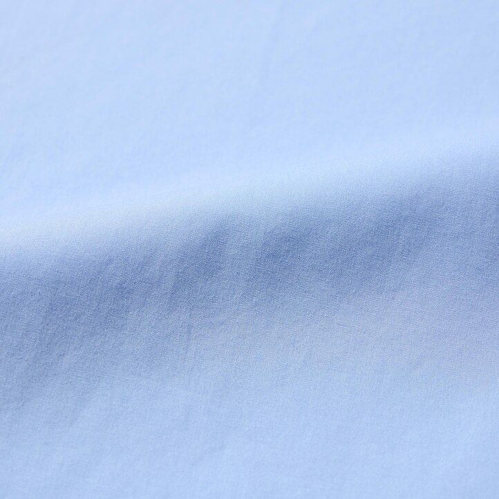 blusa da donna uniqlo in cotone extra fine blu