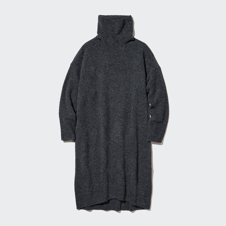 abito da donna uniqlo souffle yarn con maniche verdi