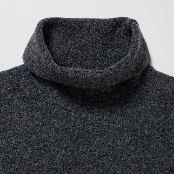 abito da donna uniqlo souffle yarn con maniche verdi