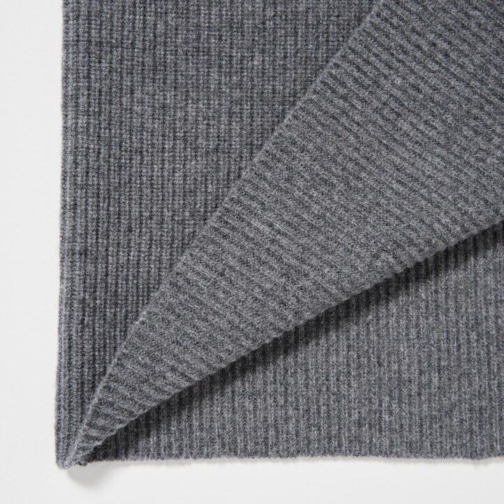 abito da donna in maglia con maniche a scollo a barca uniqlo nero