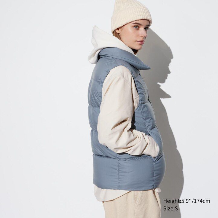 giacche da donna uniqlo powder soft down nanodesign bianche