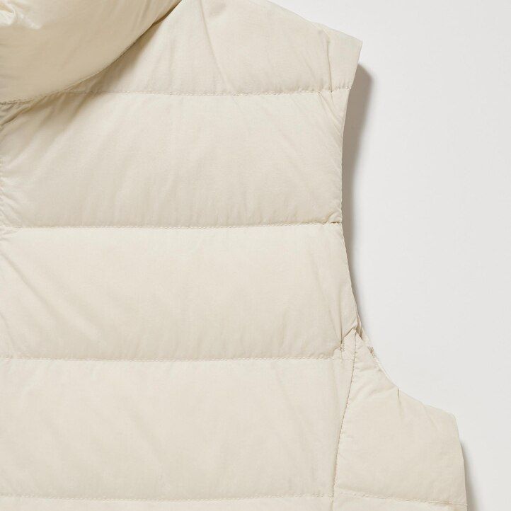 piumini uniqlo ultra light da donna bianchi