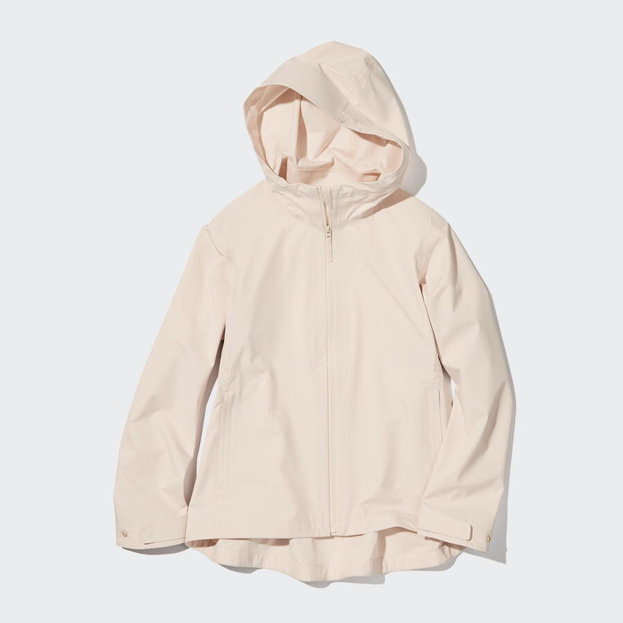 giacche da donna beige uniqlo blocktech