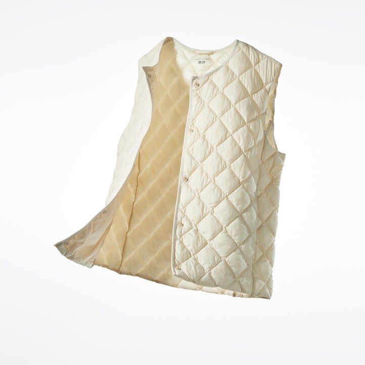 giacche trapuntate imbottite calde uniqlo grigie da donna