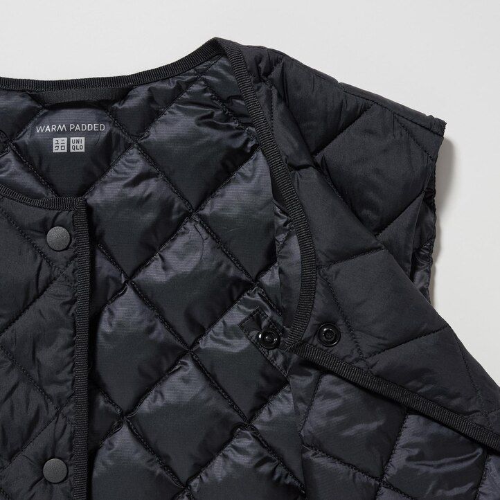 giacche trapuntate imbottite calde uniqlo grigie da donna