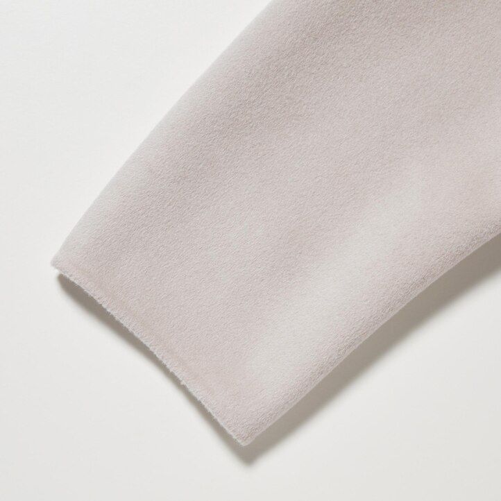 giacche avvolgenti in misto lana uniqlo da donna beige