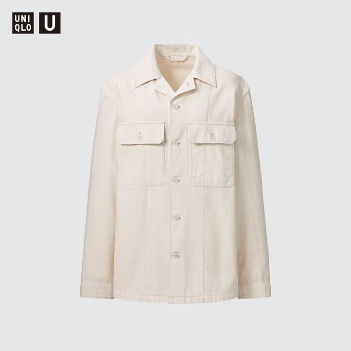 giacche da donna in denim uniqlo grigio