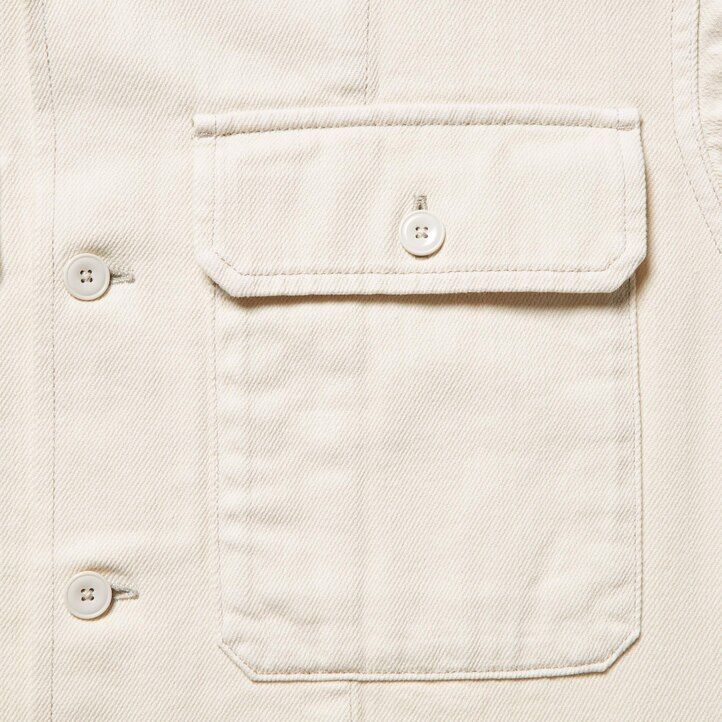 giacche da donna in denim uniqlo grigio