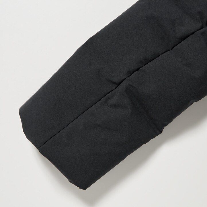 piumino senza cuciture uniqlo da donna nero