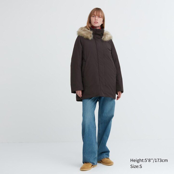 giacche uniqlo hybrid down da donna nere
