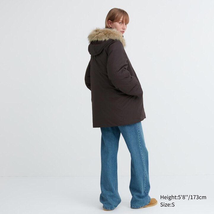 giacche uniqlo hybrid down da donna nere
