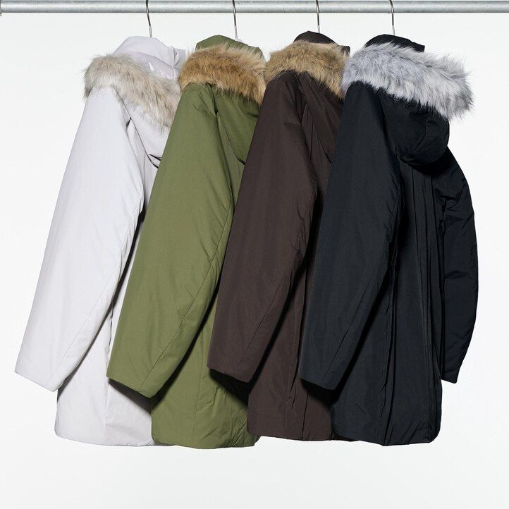 giacche uniqlo hybrid down da donna nere