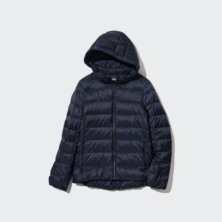 piumini ultraleggeri uniqlo da donna blu navy