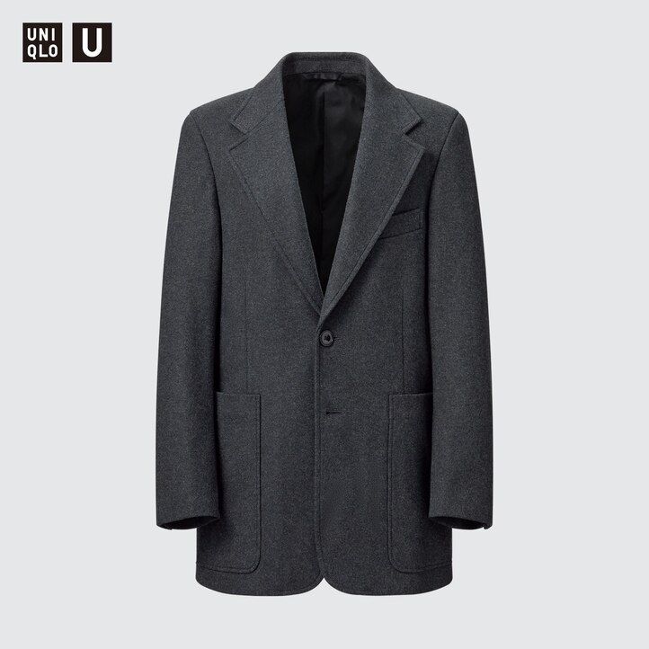 giacche da donna su misura uniqlo jersey marrone scuro