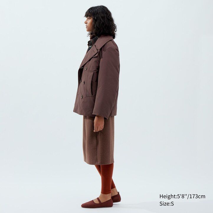 giubbotti imbottiti corti uniqlo da donna neri
