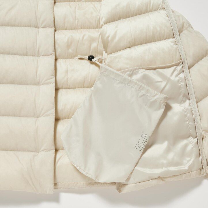 piumini uniqlo ultra light da donna bianchi