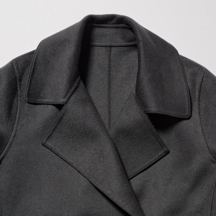 giacche oversize in misto lana uniqlo da donna grigie