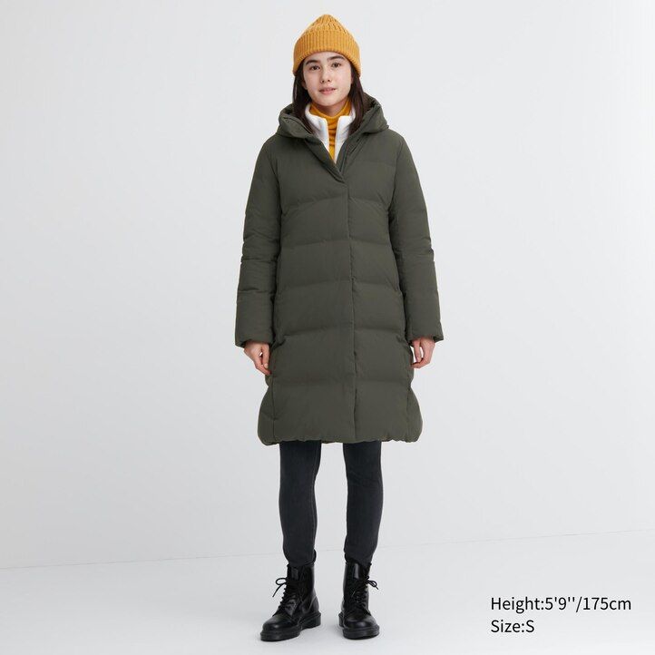 piumini uniqlo senza cuciture da donna neri