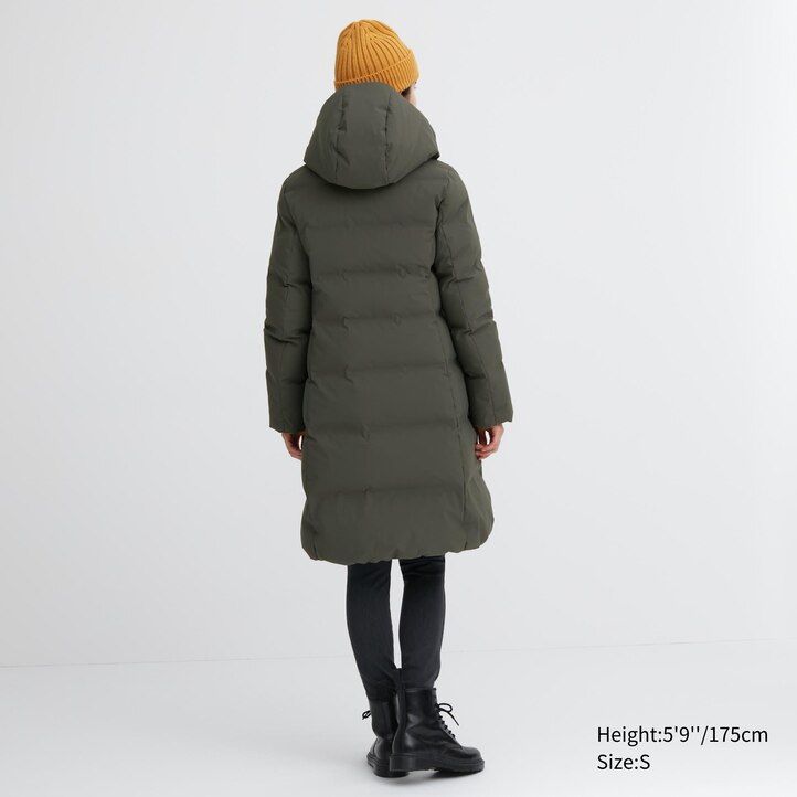 piumini uniqlo senza cuciture da donna neri