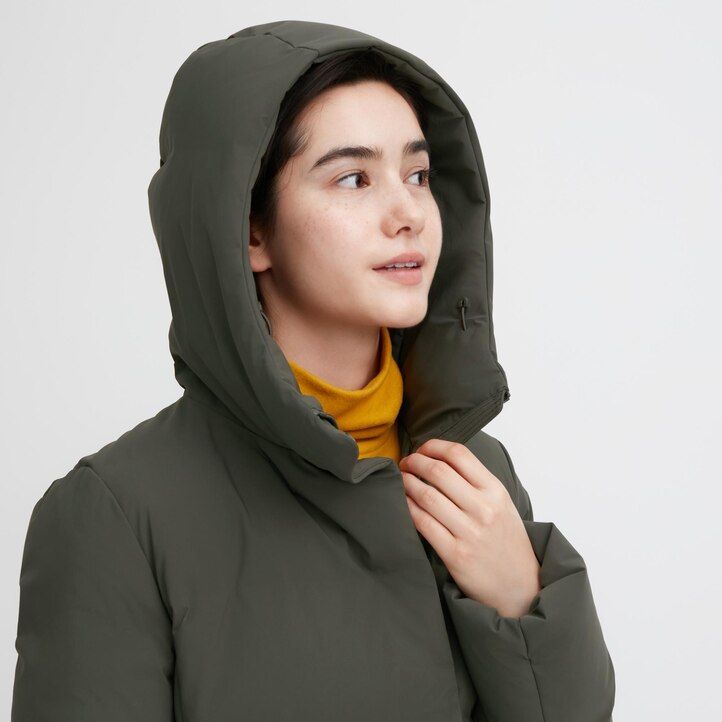 piumini uniqlo senza cuciture da donna neri