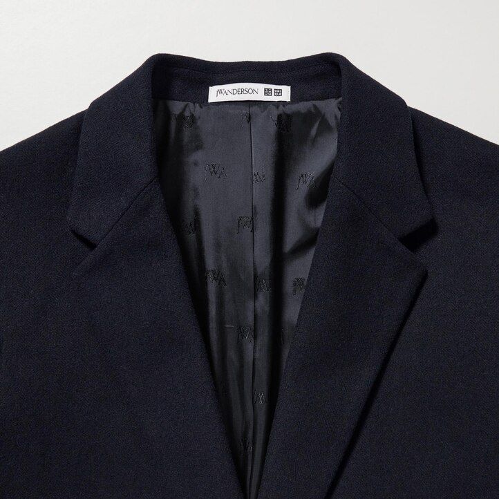 giacche monopetto uniqlo da donna blu navy