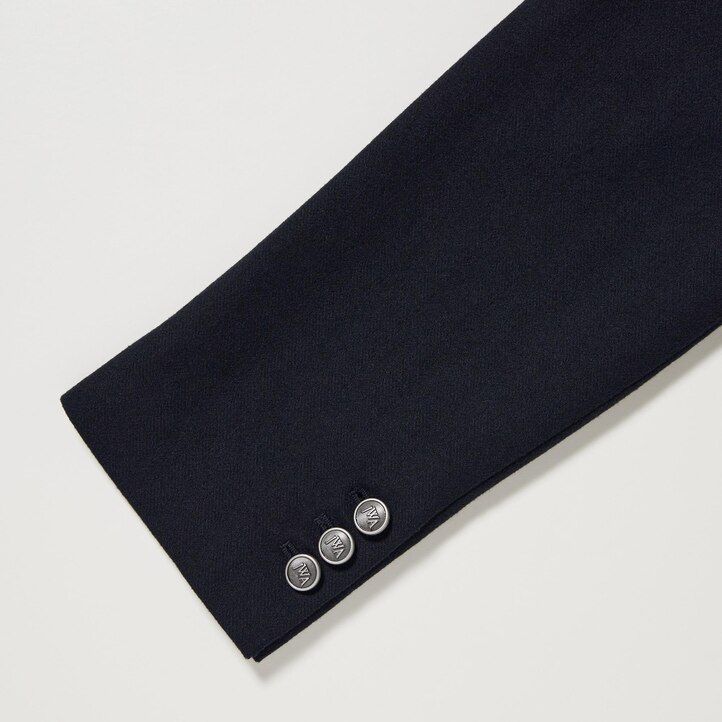 giacche monopetto uniqlo da donna blu navy