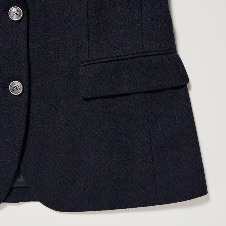 giacche monopetto uniqlo da donna blu navy
