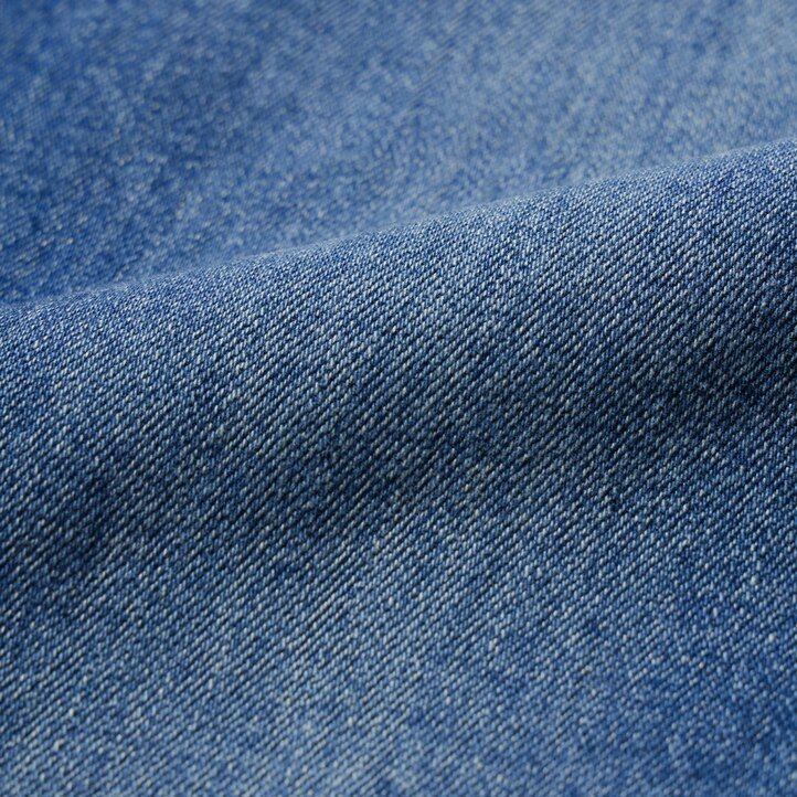 jeans uniqlo slim fit da donna a gamba dritta alla caviglia blu