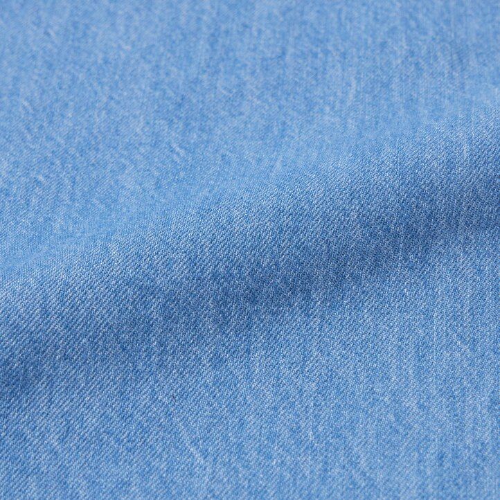 jeans da donna uniqlo denim wide straight legrgo blu