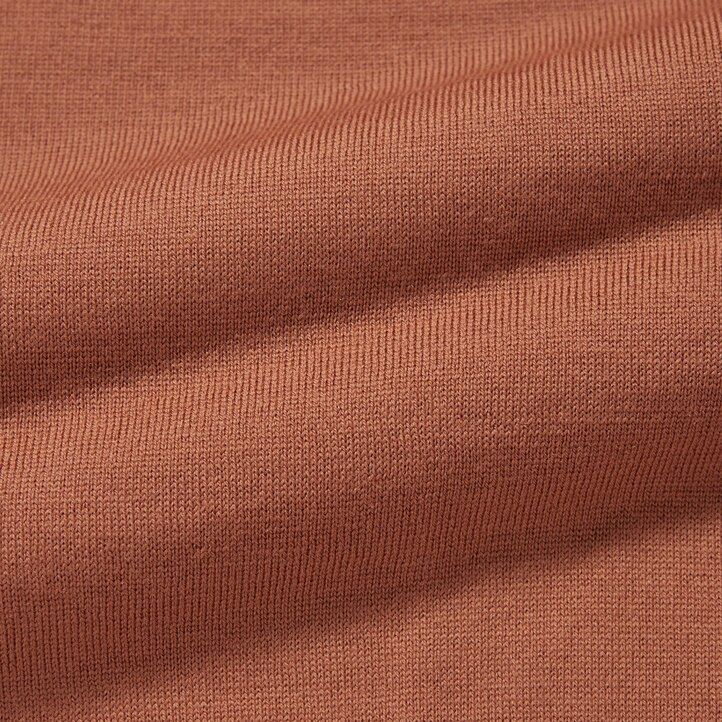 maglioni da donna uniqlo in lana merino extra fine 100 arancione
