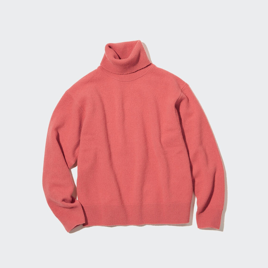 maglioni rosa da donna uniqlo in lana dagnello 100