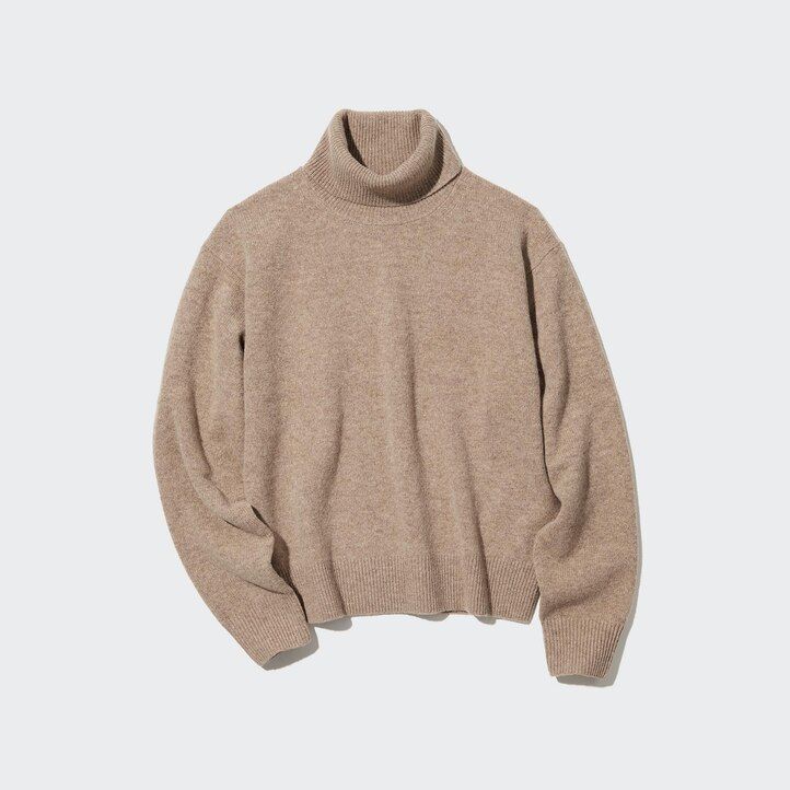 maglioni da donna in lana dagnello uniqlo premium arancione