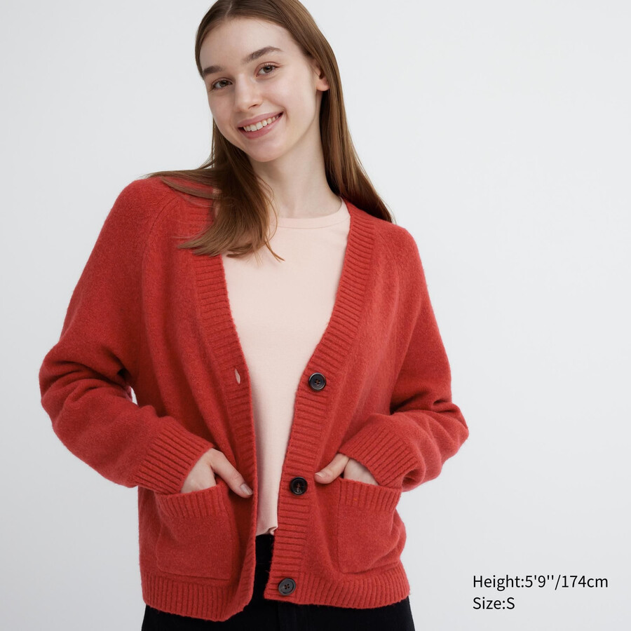 maglioni in filato souffle uniqlo da donna rossi