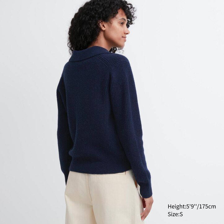 maglioni in lana dagnello uniqlo da donna bianchi