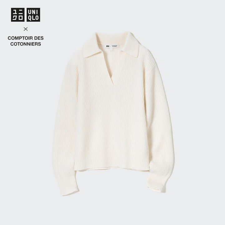 maglioni in lana dagnello uniqlo da donna bianchi