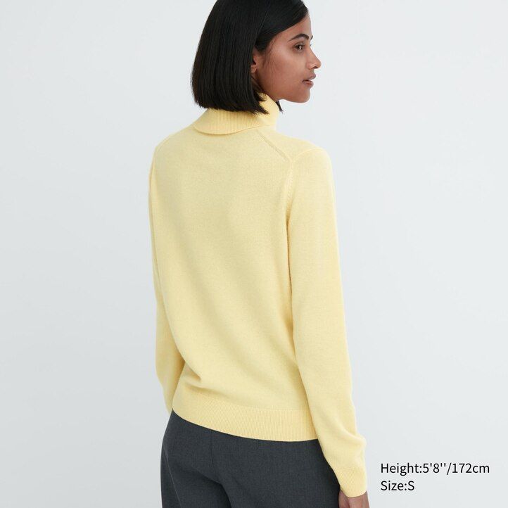 maglioni da donna uniqlo 100pctshmere blu