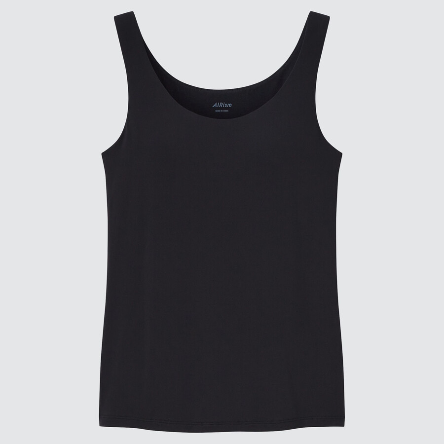 abbigliamento premaman senza maniche uniqlo airism da donna nero