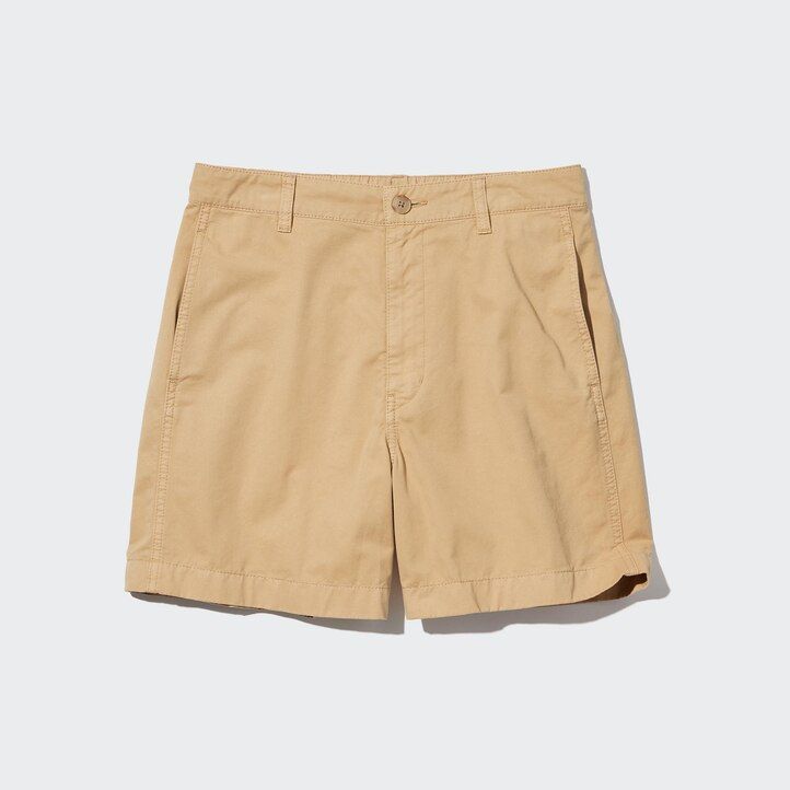 pantaloncini bianchi uniqlo chinos da donna