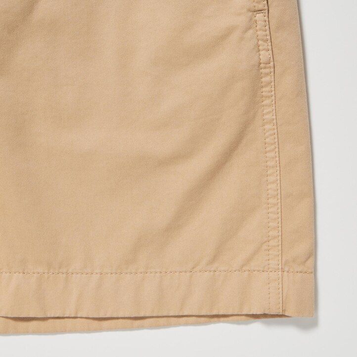 pantaloncini bianchi uniqlo chinos da donna