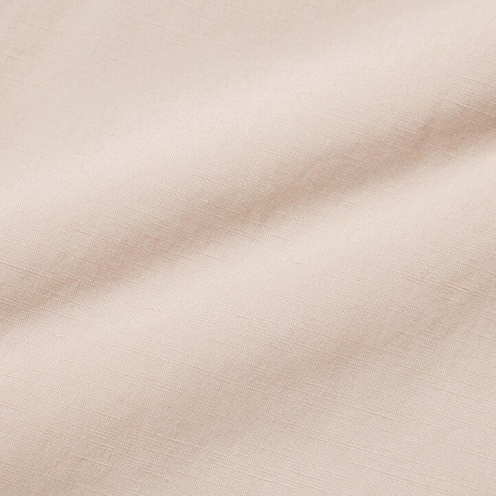 pantaloncini da donna uniqlo in misto lino a vita alta bianchi